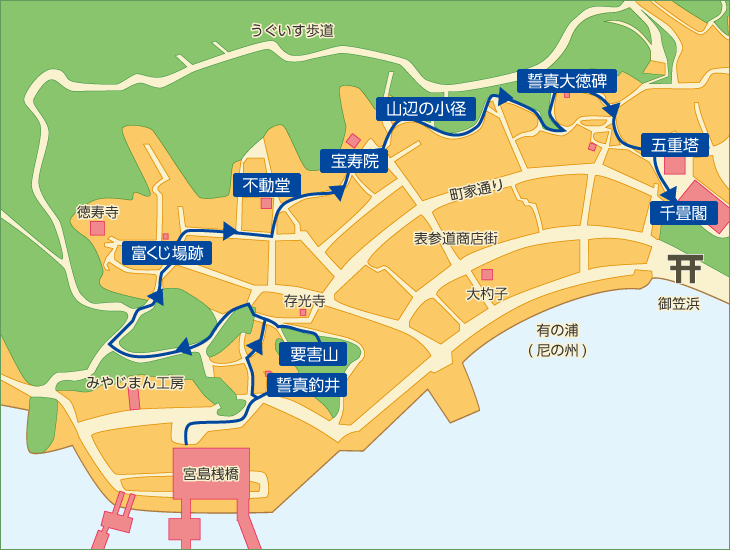 路地裏歴史探索散歩
