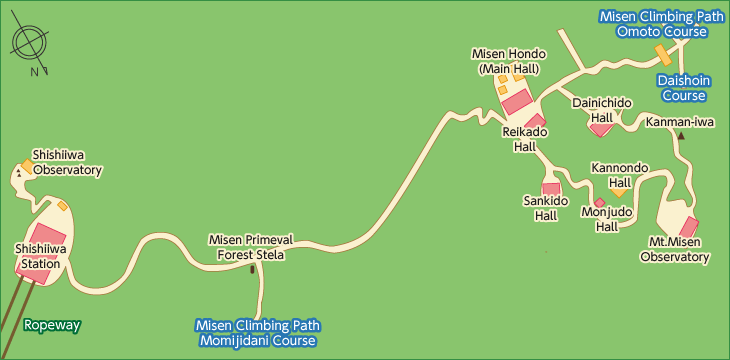 Mt.Misen Map