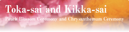 Toka Festival and Kikka Festival