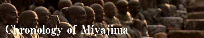 Chronology of Miyajima