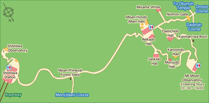 Mt.Misen Map 