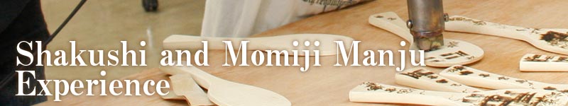 Shakushi and Momiji Manju Experience