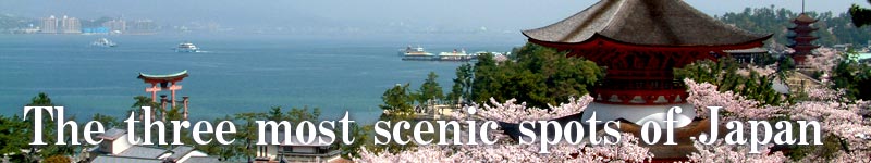 The three most scenic spots of Japan