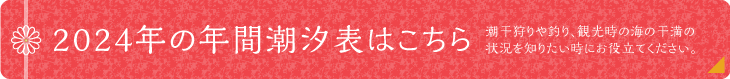 年間潮汐・潮見表