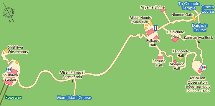 Mt.Misen Map