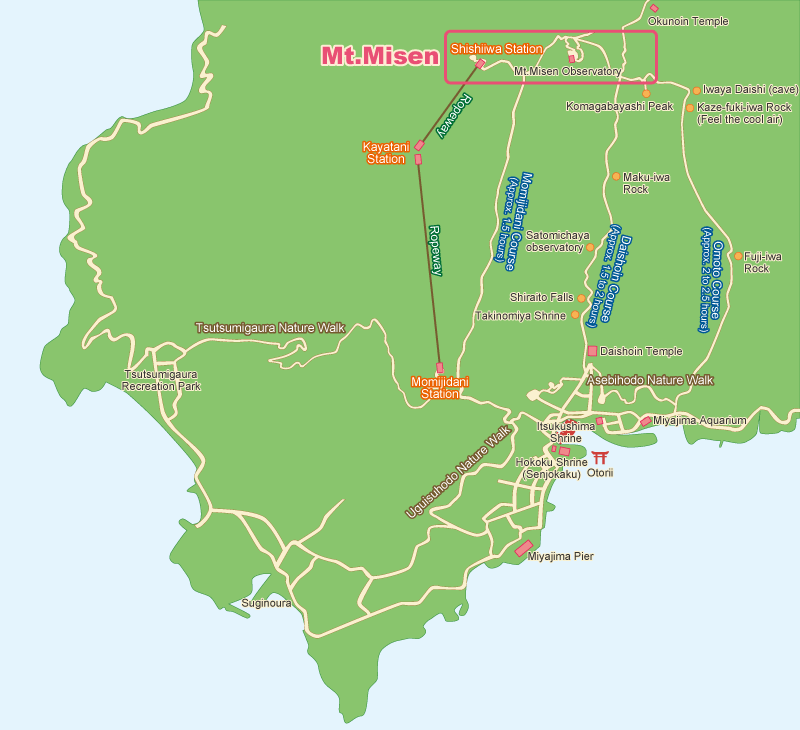 Mt.Misen Map