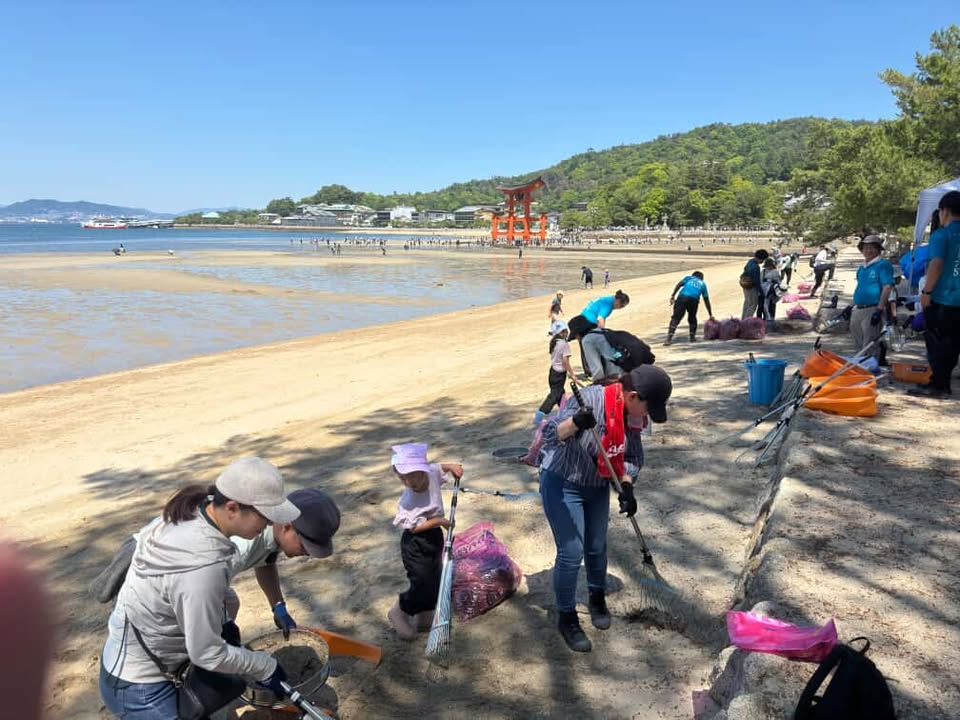 きらっと宮島プロジェクトのイベント内容！海岸清掃&干潟観察レポ