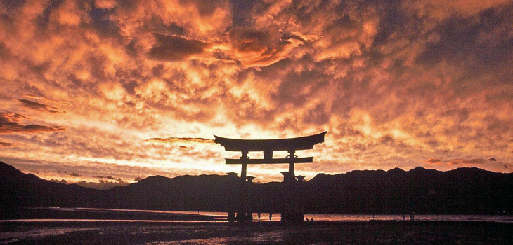 Sunset on Miyajima
