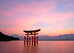 Sunset on Miyajima